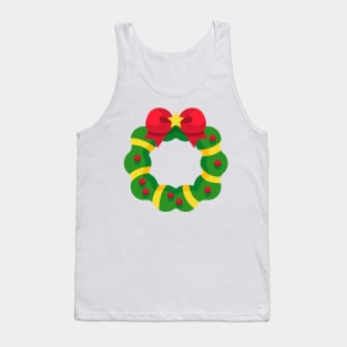 Christmas Wreath Tank Top